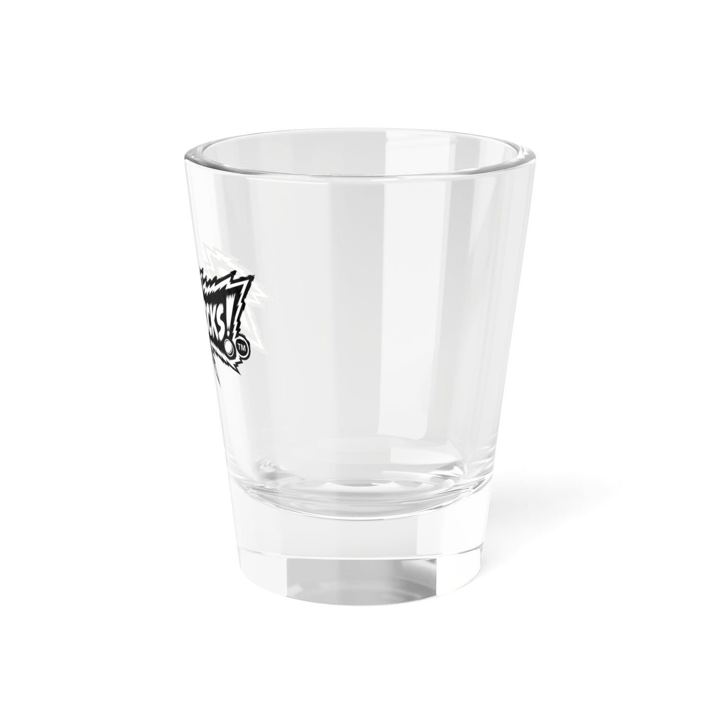 THIS ROCKS!™ "White Lightning Logo™" Shot Glass