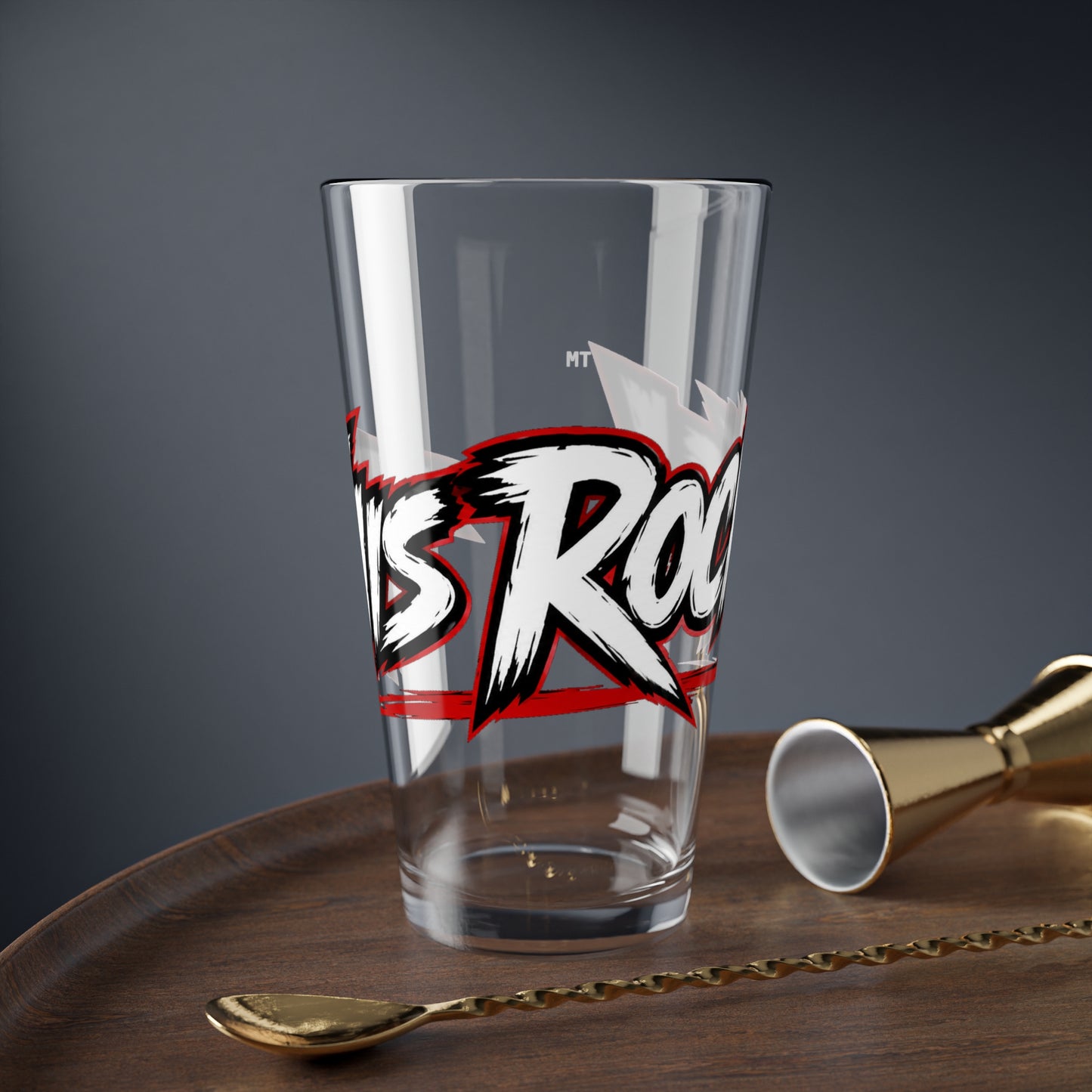THIS ROCKS!™ 16oz Beer & Cocktail Pint Glass