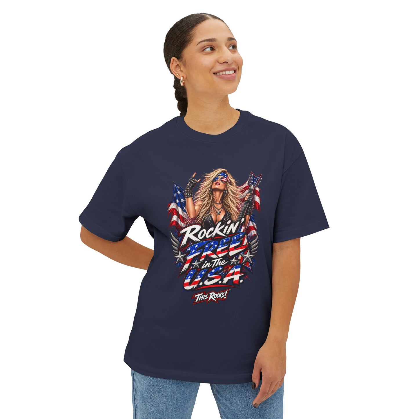 THIS ROCKS!™ "Rockin' Free In The USA™" Shirt