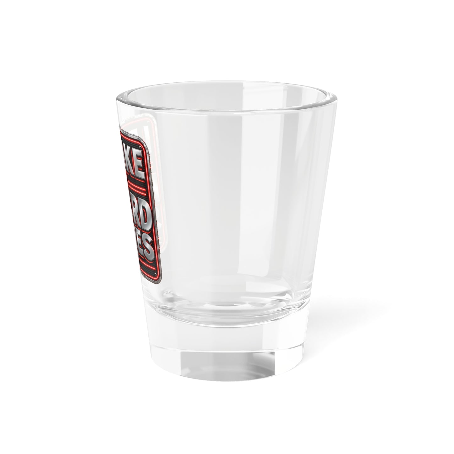 THIS ROCKS!™ "I Brake For Record Stores™" Shot Glass