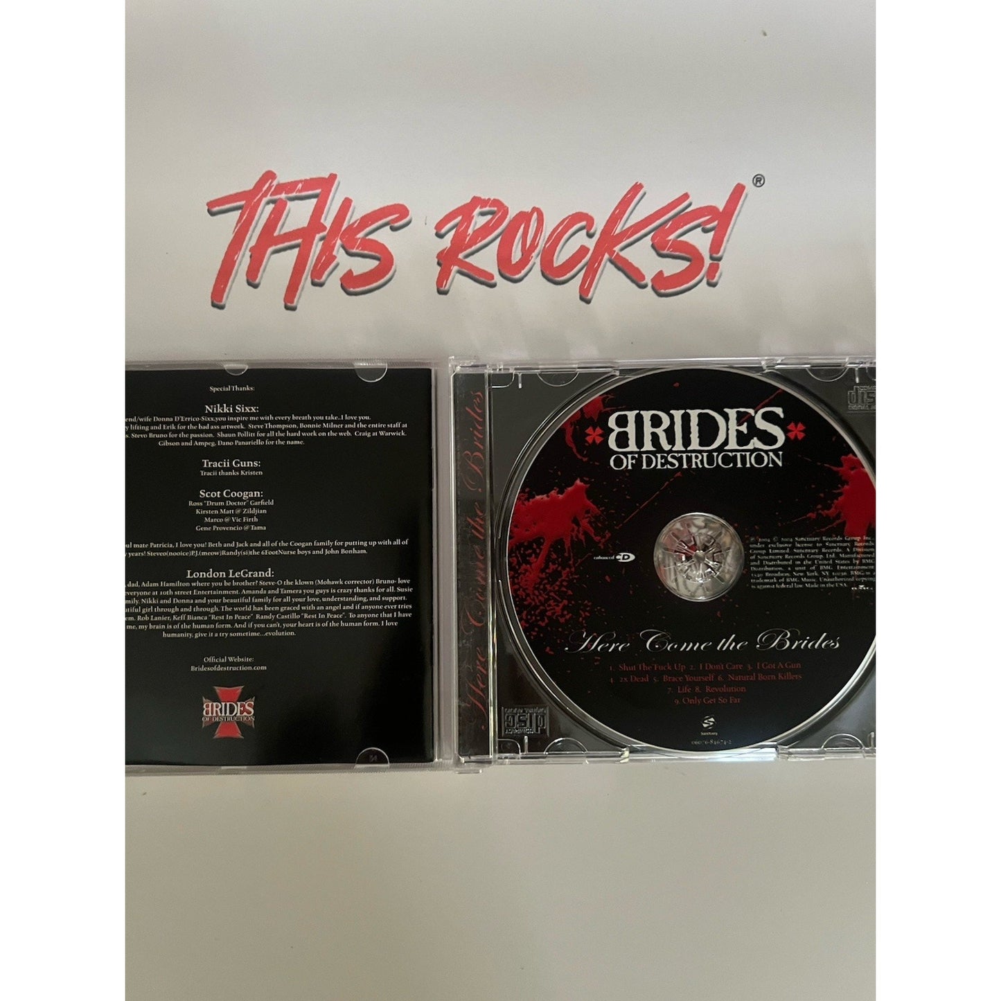 Here Come the Brides by Brides of Destruction CD