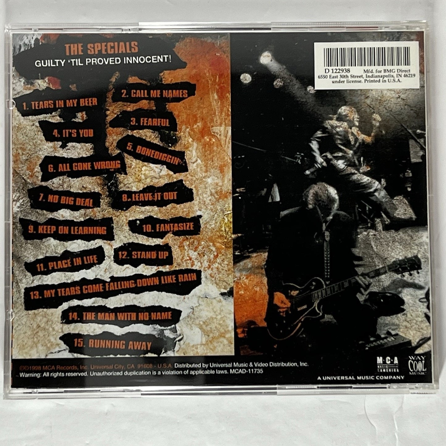 The Specials - Guilty 'Til Proved Innocent (CD 1998 Ska Revival, Two Tone)