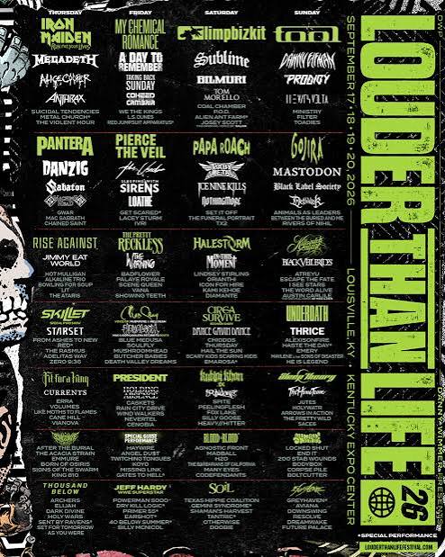 LOUDER THAN LIFE 2026: Thursday Preview