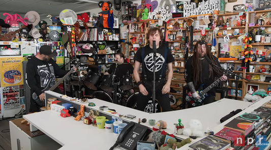 NAPALM DEATH Becomes First Grindcore Band to Perform NPR's Tiny Desk Concert