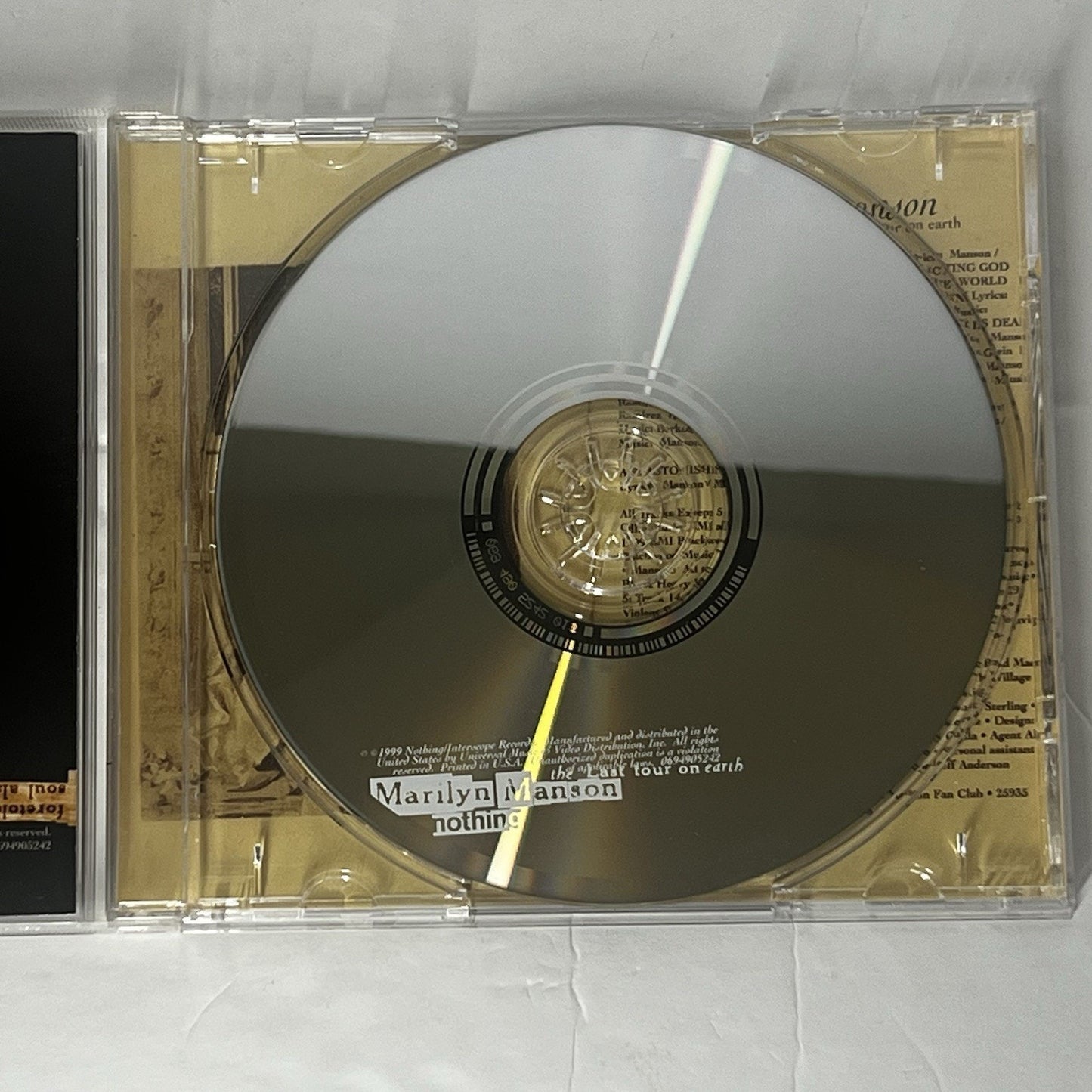 The Last Tour on Earth by Marilyn Manson (CD, 1999)