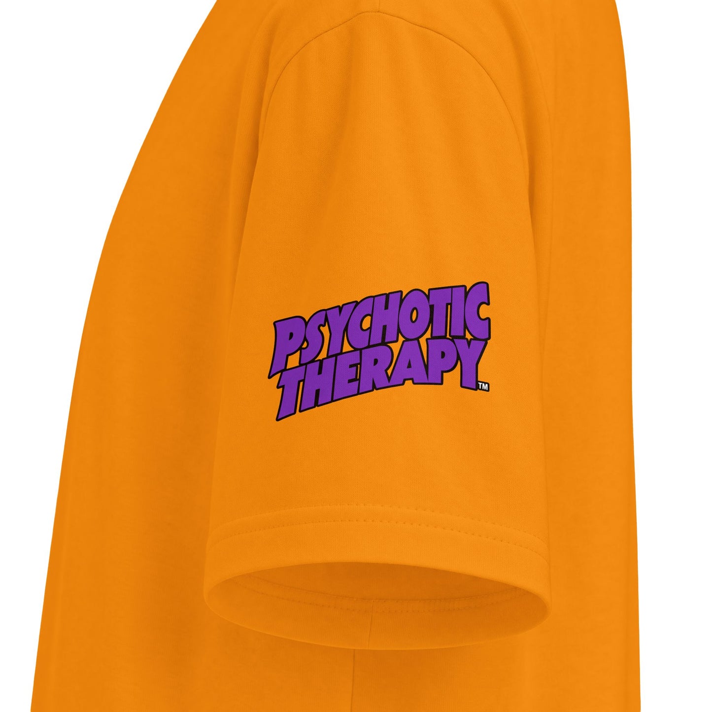 Official PSYCHOTIC THERAPY™ Graphic Tee — Bold Purple Logo Short Sleeve Shirt