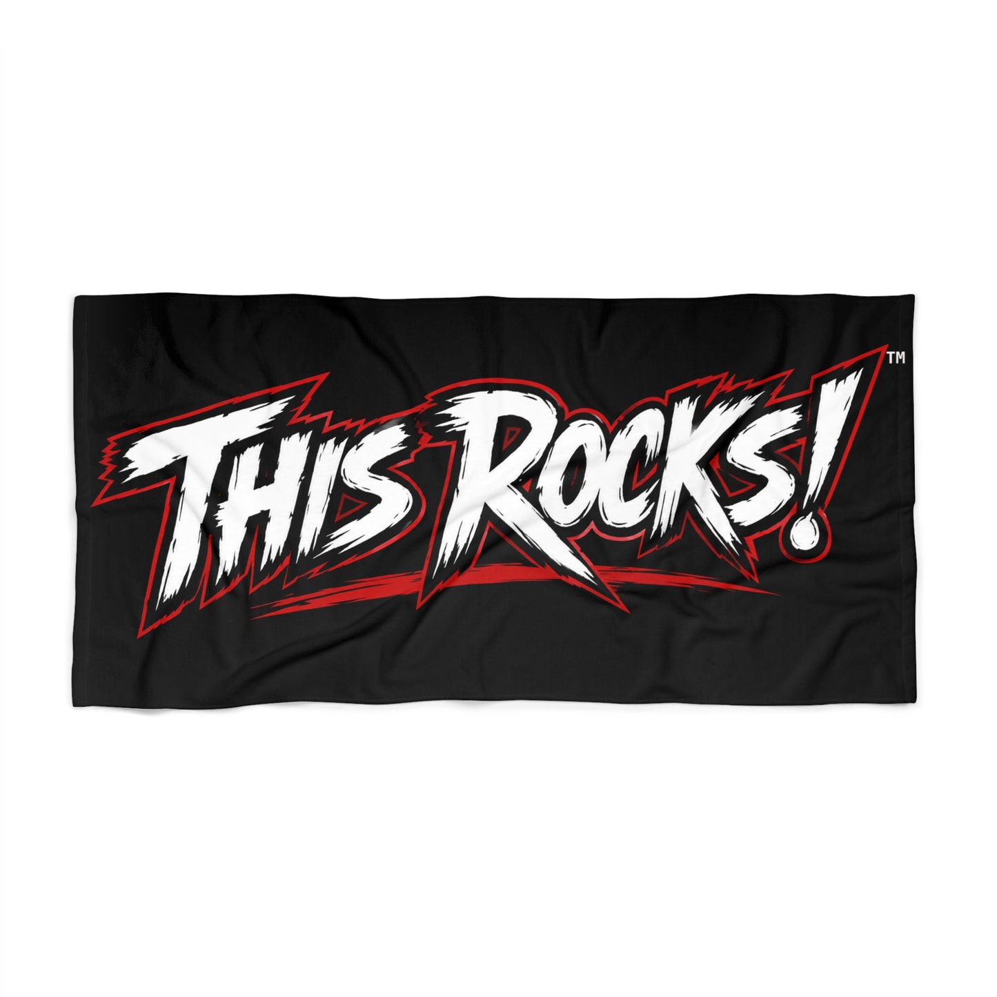 THIS ROCKS!™ Graphic Beach Towel