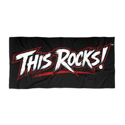 THIS ROCKS!™ Graphic Beach Towel