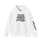 THIS ROCKS!™ "100% Metal"™ Hoodie — Heavy Metal Attitude Logo Pullover