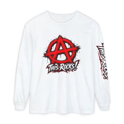 THIS ROCKS!™ "Anarchy Logo"™ Long Sleeve T-Shirt