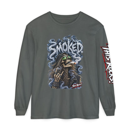 THIS ROCKS!™ "Smoked Skeleton™" Long Sleeve Tee