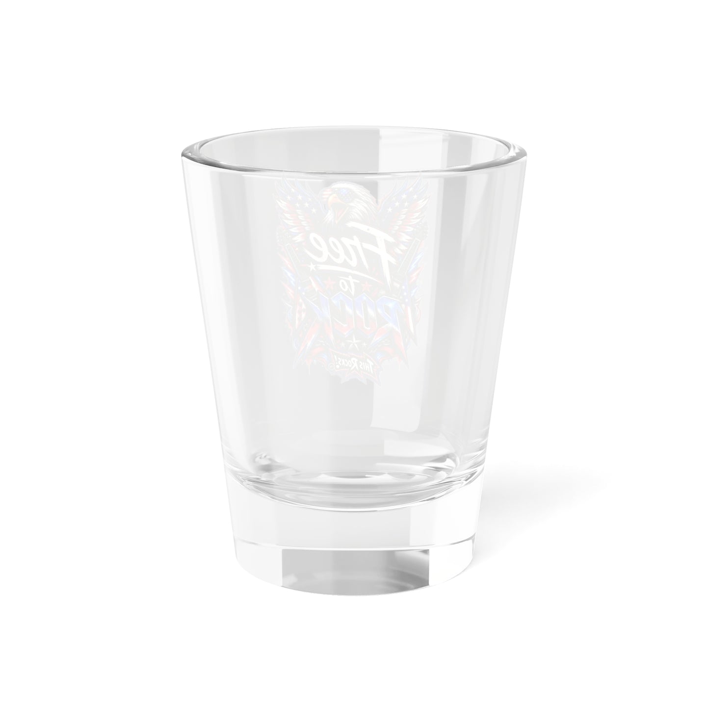 THIS ROCKS!™ "Free To Rock™" Shot Glass
