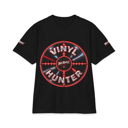 THIS ROCKS!™ "Vinyl Hunter™" T‑Shirt — 'This Rocks' Record Collector Tee