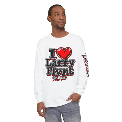 THIS ROCKS!™ "I Heart Larry Flynt Outline"™ T-Shirt