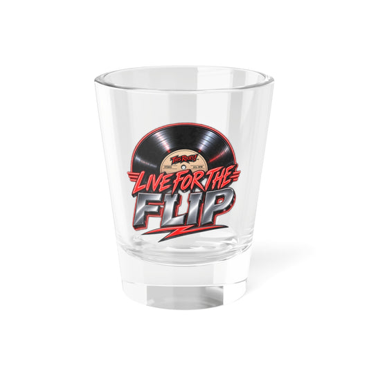 THIS ROCKS!™ "Live For The Flip™" Shot Glass