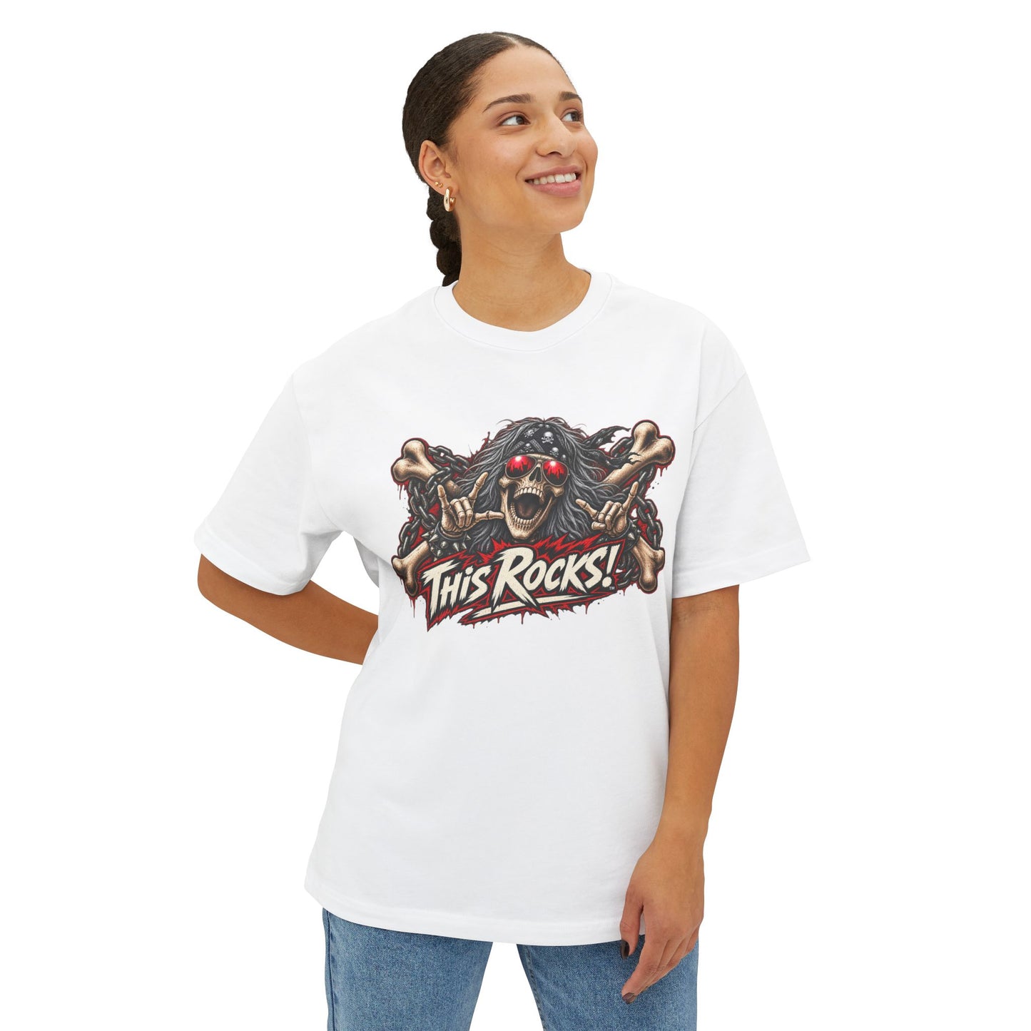 THIS ROCKS!™ "Skull N Bones™" Graphic Tee