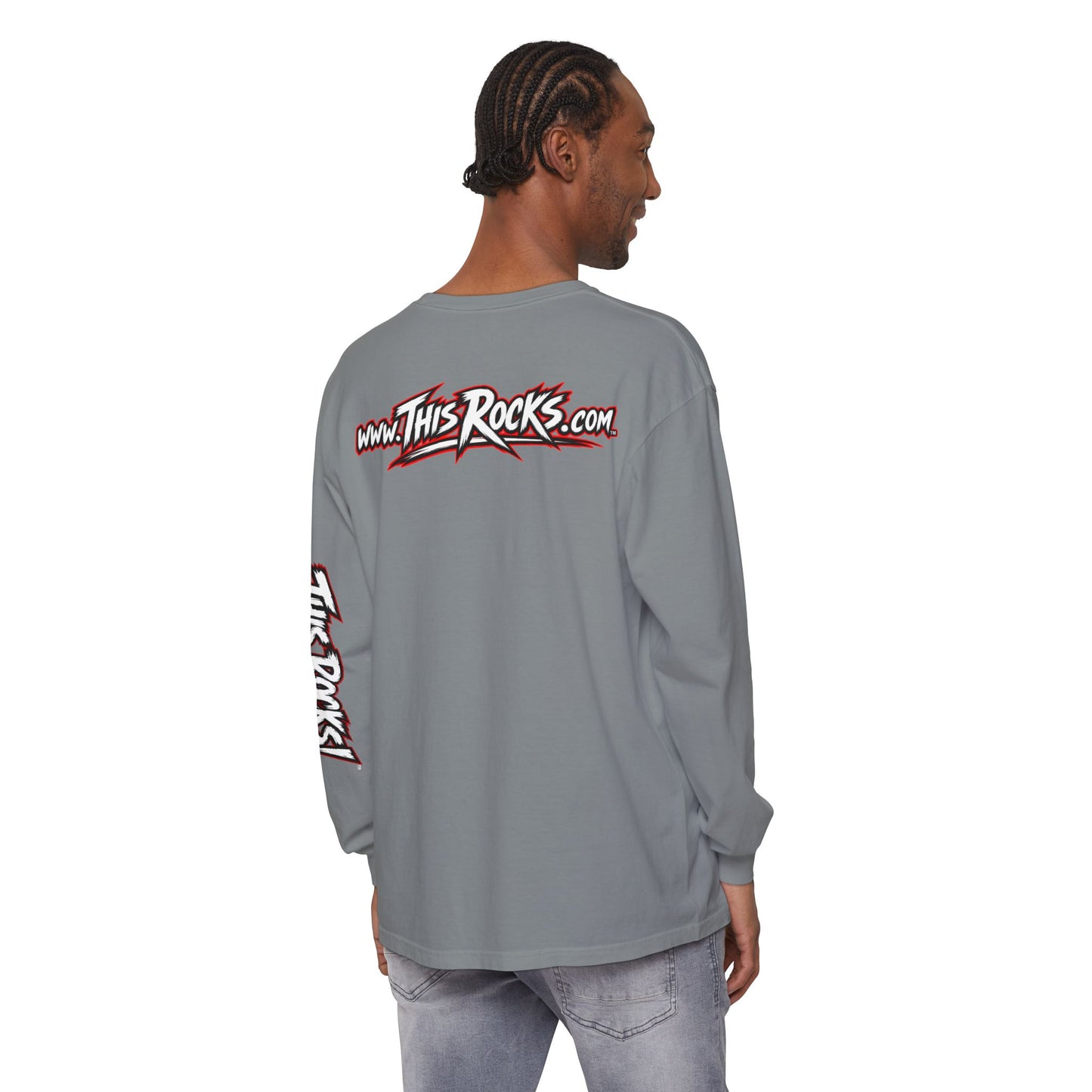 THIS ROCKS!™ "Horns Up Logo"™ Long Sleeve T-Shirt
