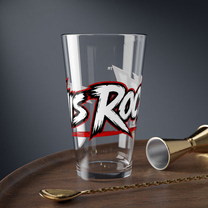 THIS ROCKS!™ 16oz Beer & Cocktail Pint Glass