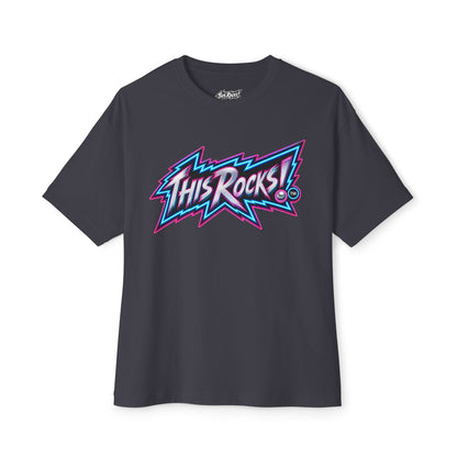 THIS ROCKS!™ "Neon Lightning Logo™" Graphic Tee