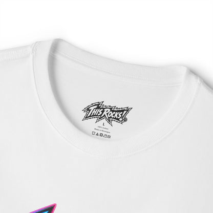 THIS ROCKS!™ "Neon Lightning Logo™" Graphic Tee