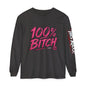 THIS ROCKS!™ "100% Bitch"™ Long Sleeve Tee