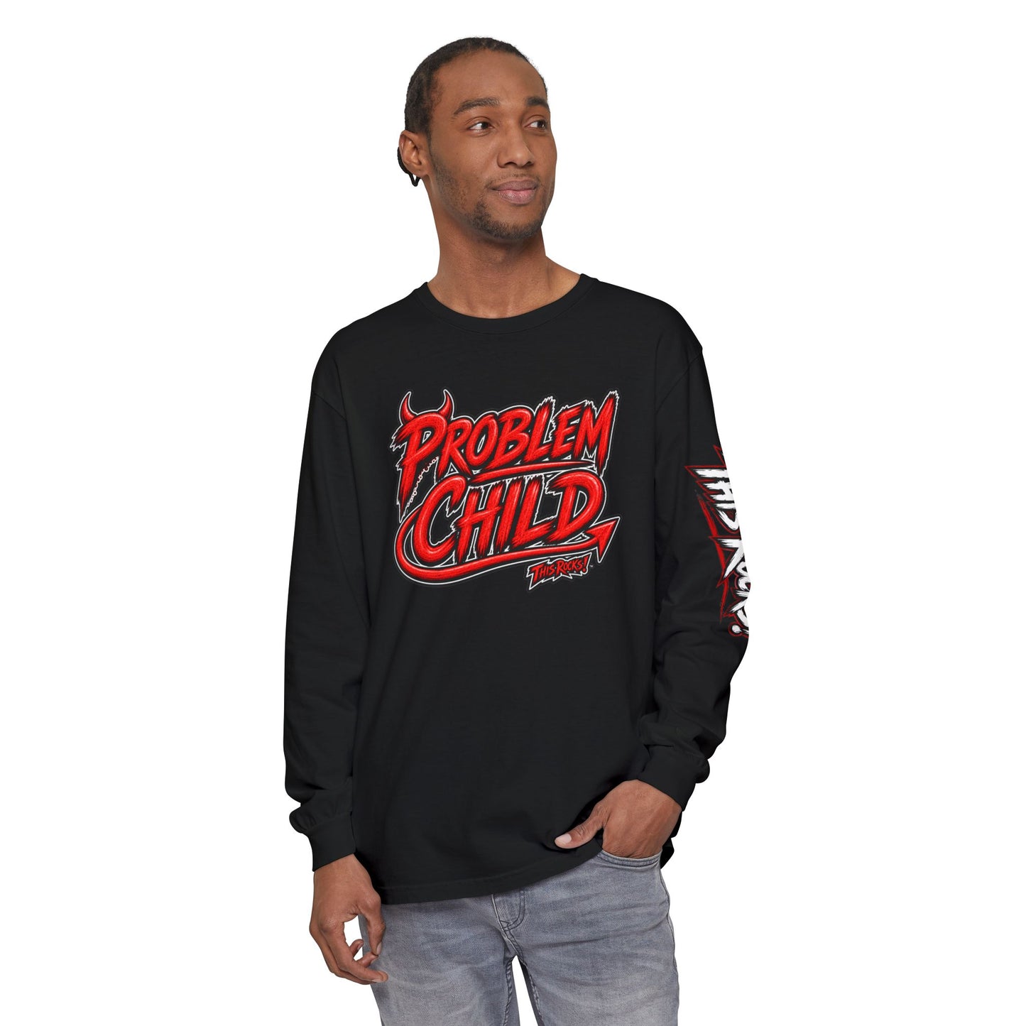 THIS ROCKS!™ "Problem Child"™ Long Sleeve Tee