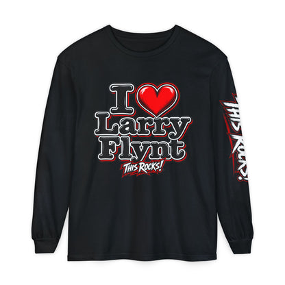 THIS ROCKS!™ "I Heart Larry Flynt Outline"™ T-Shirt