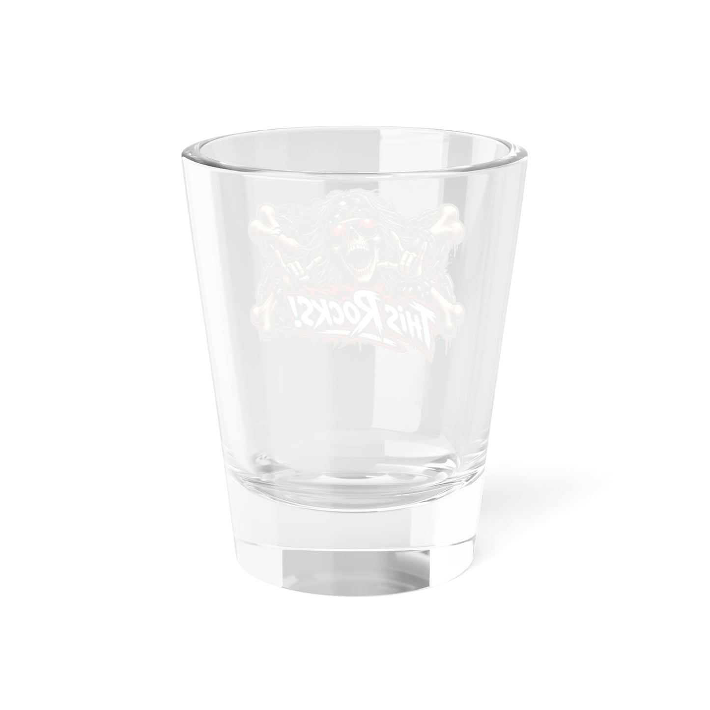 THIS ROCKS!™ "Skull N Bones™" Shot Glass