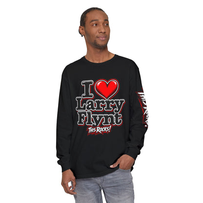THIS ROCKS!™ "I Heart Larry Flynt Outline"™ T-Shirt