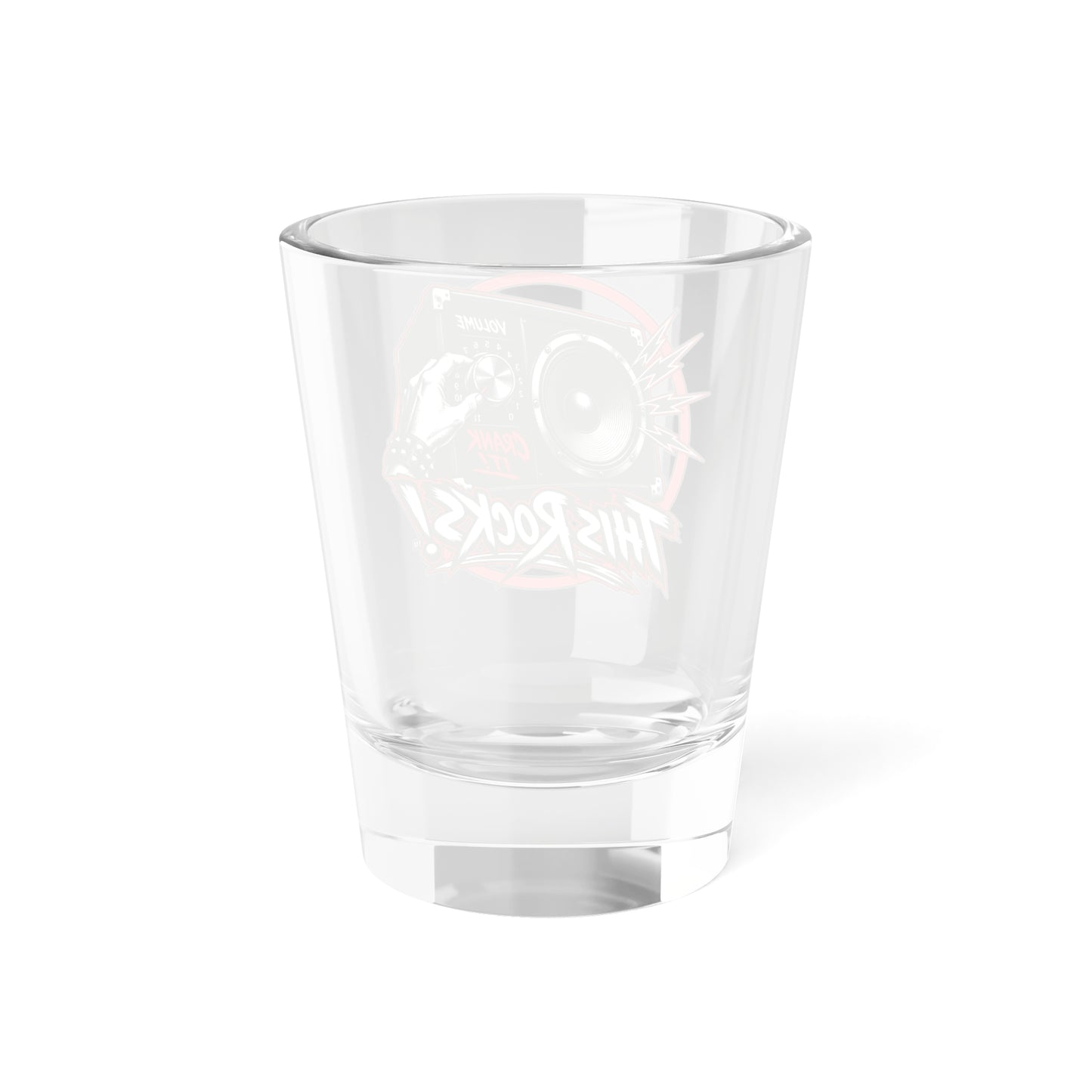 THIS ROCKS!™ "Crank It™" Shot Glass