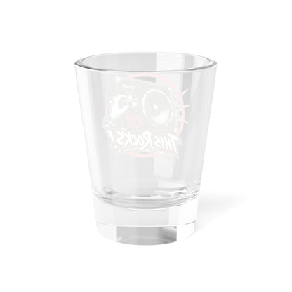 THIS ROCKS!™ "Crank It™" Shot Glass
