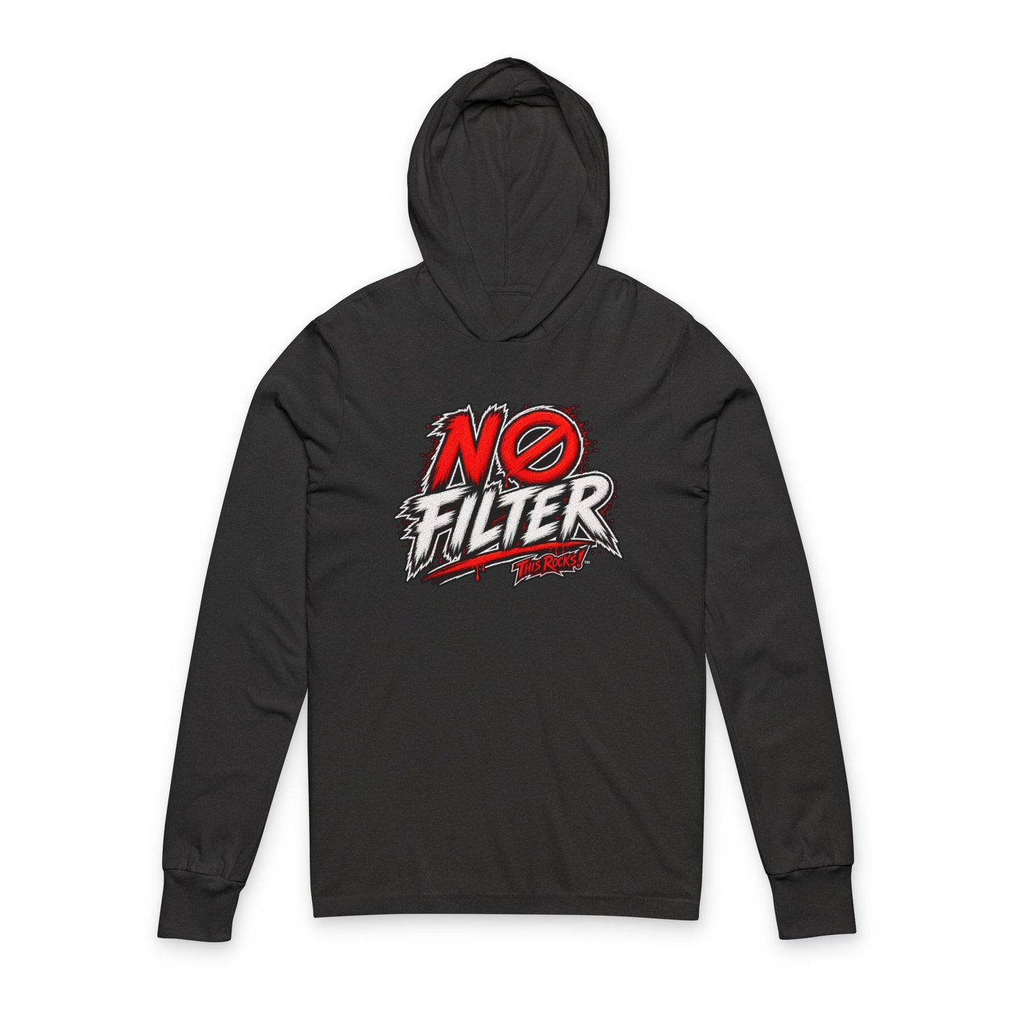THIS ROCKS!™ "No Filter™" Hooded Sweatshirt