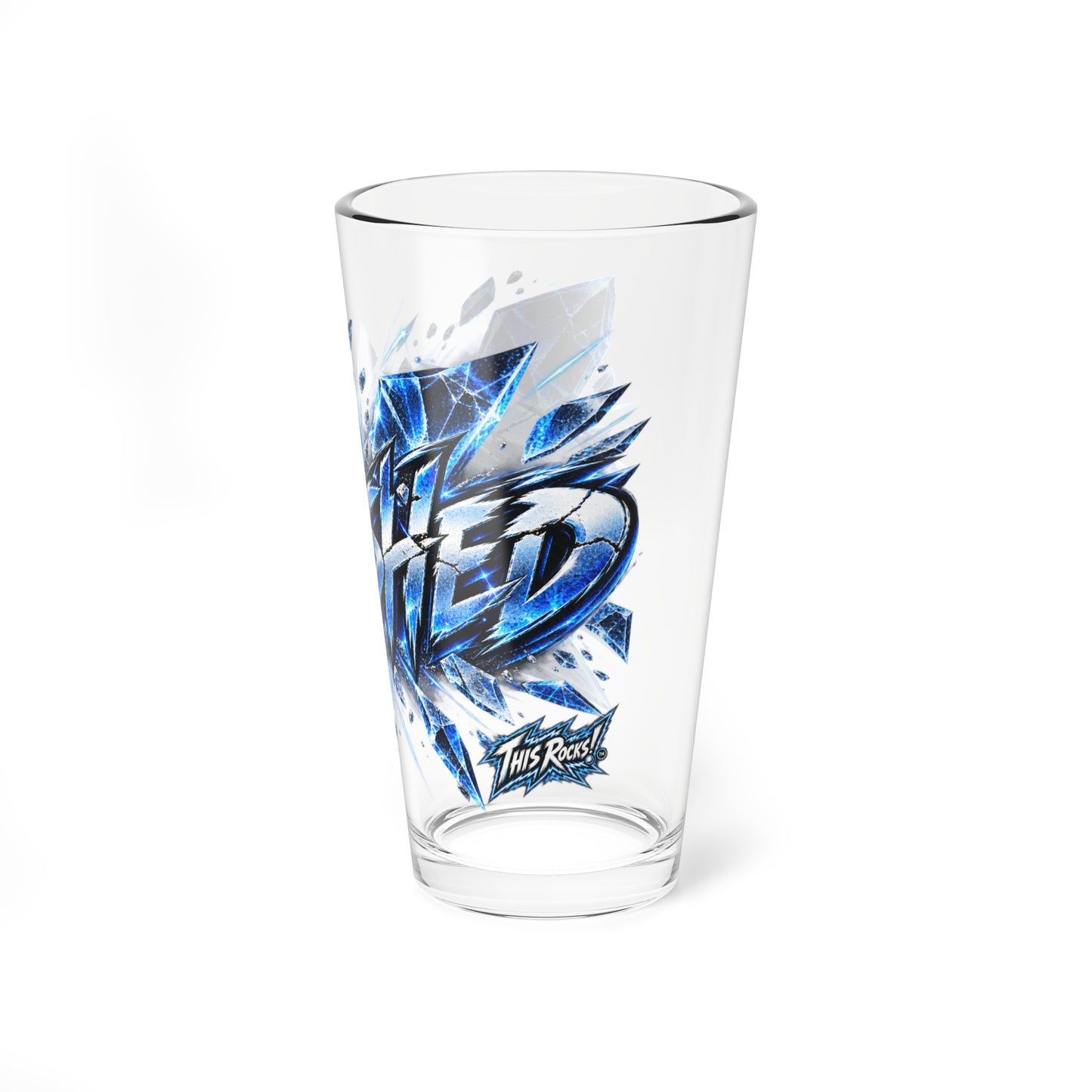 THIS ROCKS!™ "Smashed"™ 16oz Mixing Glass