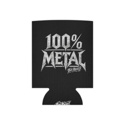 THIS ROCKS!™ "100% Metal"™ Koozie