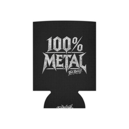 THIS ROCKS!™ "100% Metal"™ Koozie