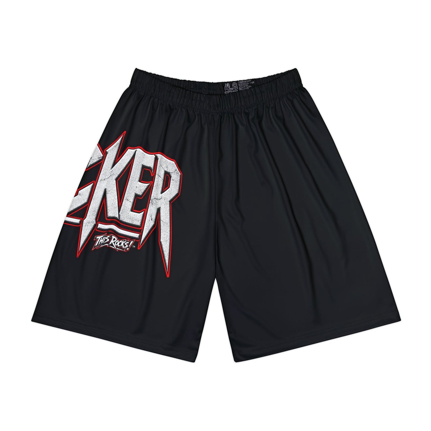 THIS ROCKS!™ "Rocker™"  Men’s Athletic Shorts — Bold 'ROCKER/ROCK' Graphic