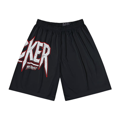 THIS ROCKS!™ "Rocker™"  Men’s Athletic Shorts — Bold 'ROCKER/ROCK' Graphic