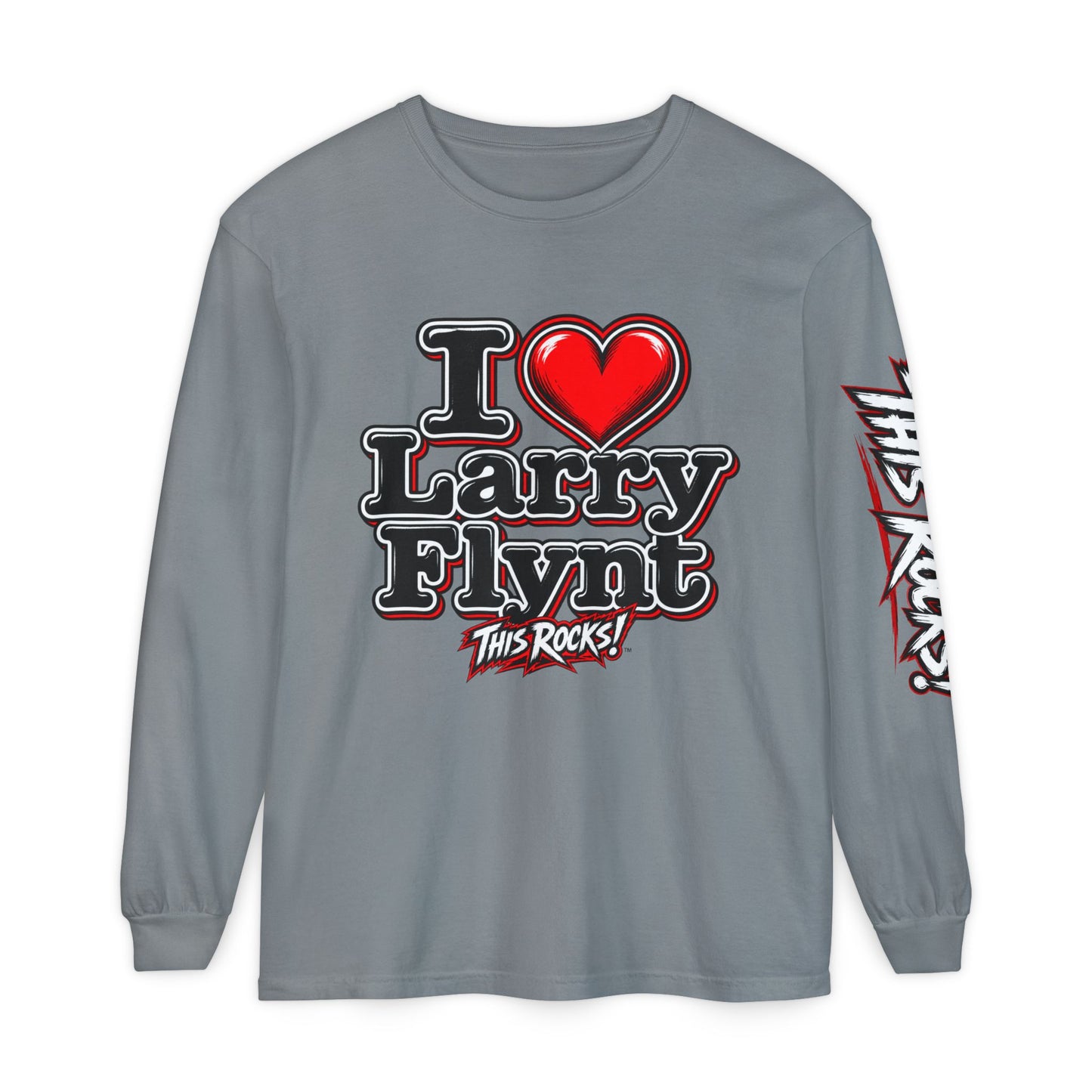 THIS ROCKS!™ "I Heart Larry Flynt Outline"™ T-Shirt