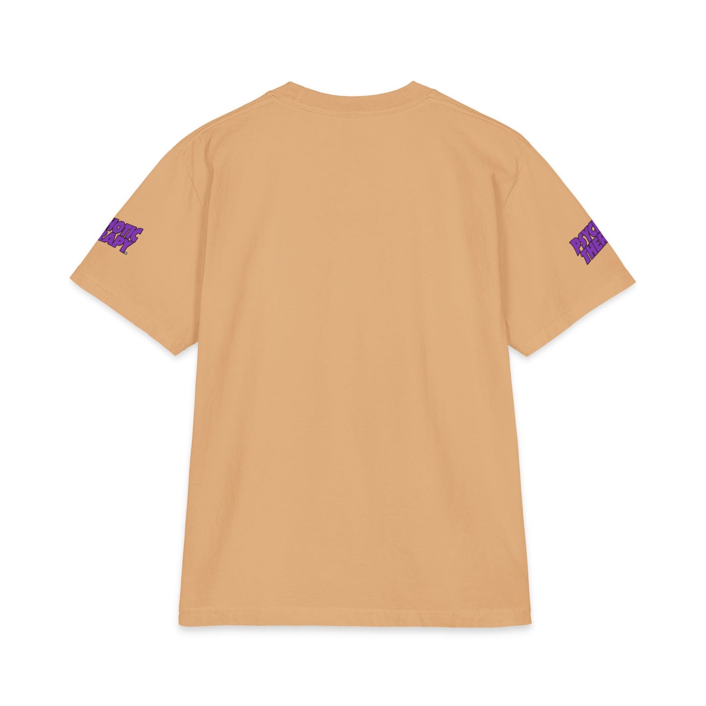 Official PSYCHOTIC THERAPY™ Graphic Tee — Bold Purple Logo Short Sleeve Shirt