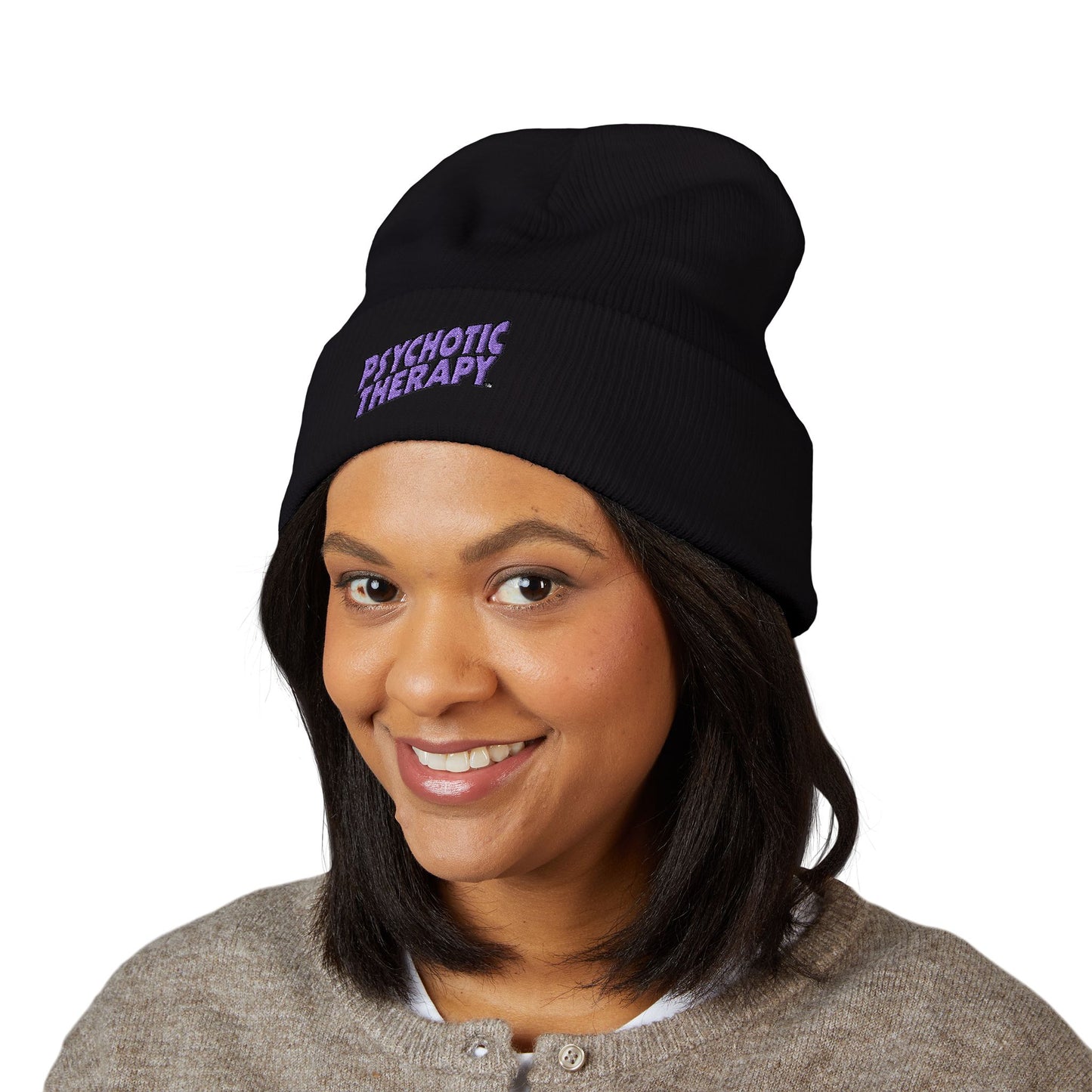 Official PSYCHOTIC THERAPY™ Embroidered Beanie