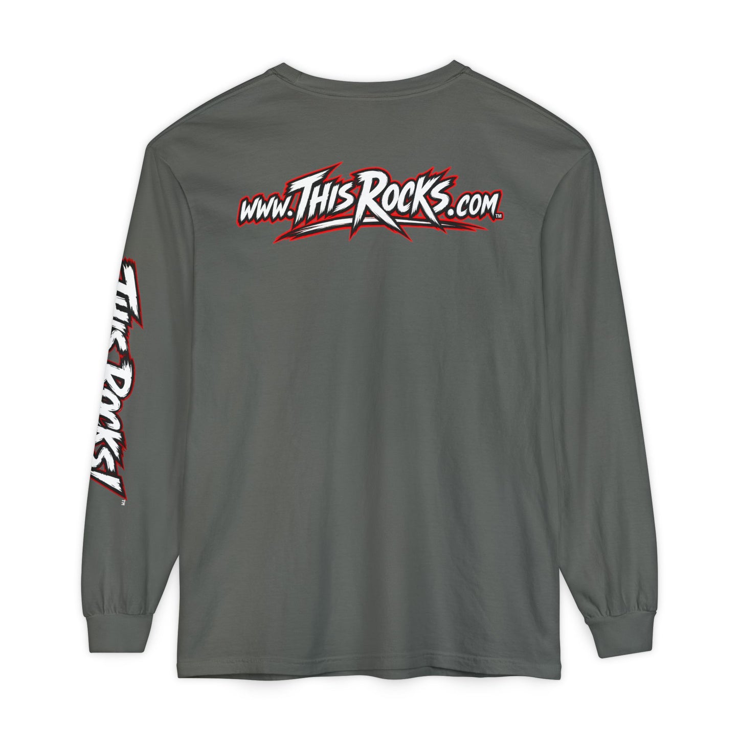 THIS ROCKS!™ "Horns Up Logo"™ Long Sleeve T-Shirt