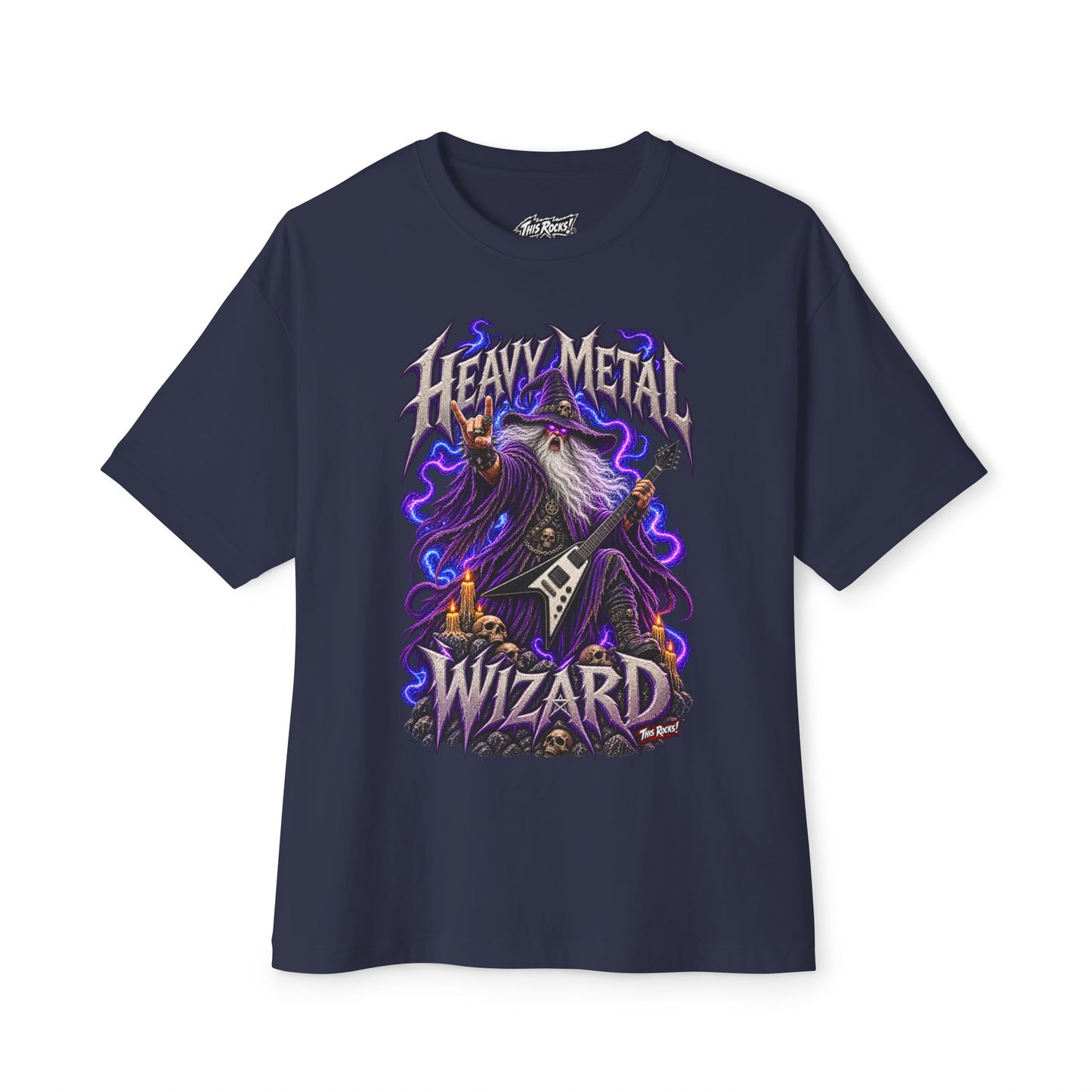 THIS ROCKS!™ "Heavy Metal Wizard™" T-Shirt