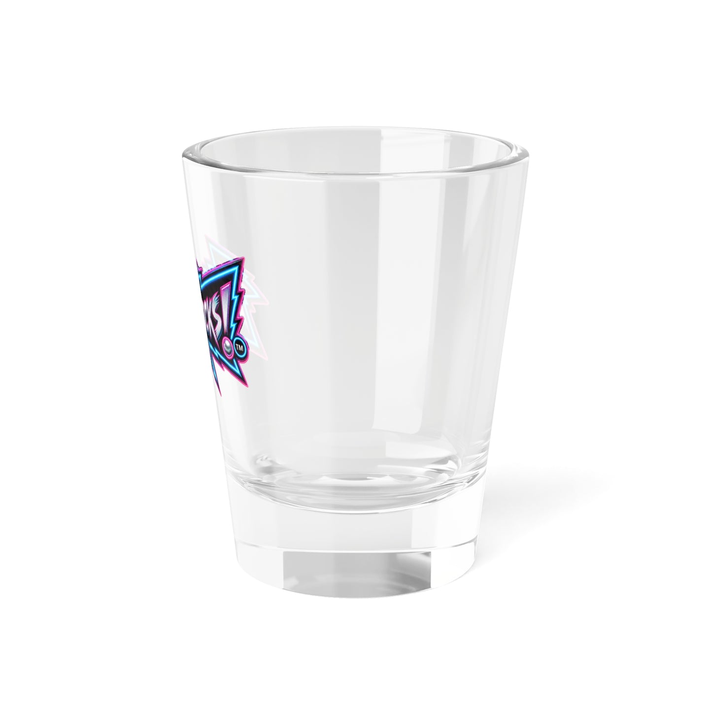 THIS ROCKS!™ "Neon Lightning Logo™" Shot Glass