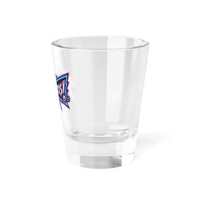THIS ROCKS!™ "Neon Lightning Logo™" Shot Glass