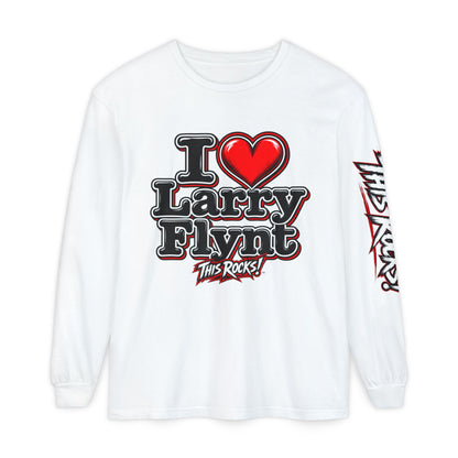 THIS ROCKS!™ "I Heart Larry Flynt Outline"™ T-Shirt