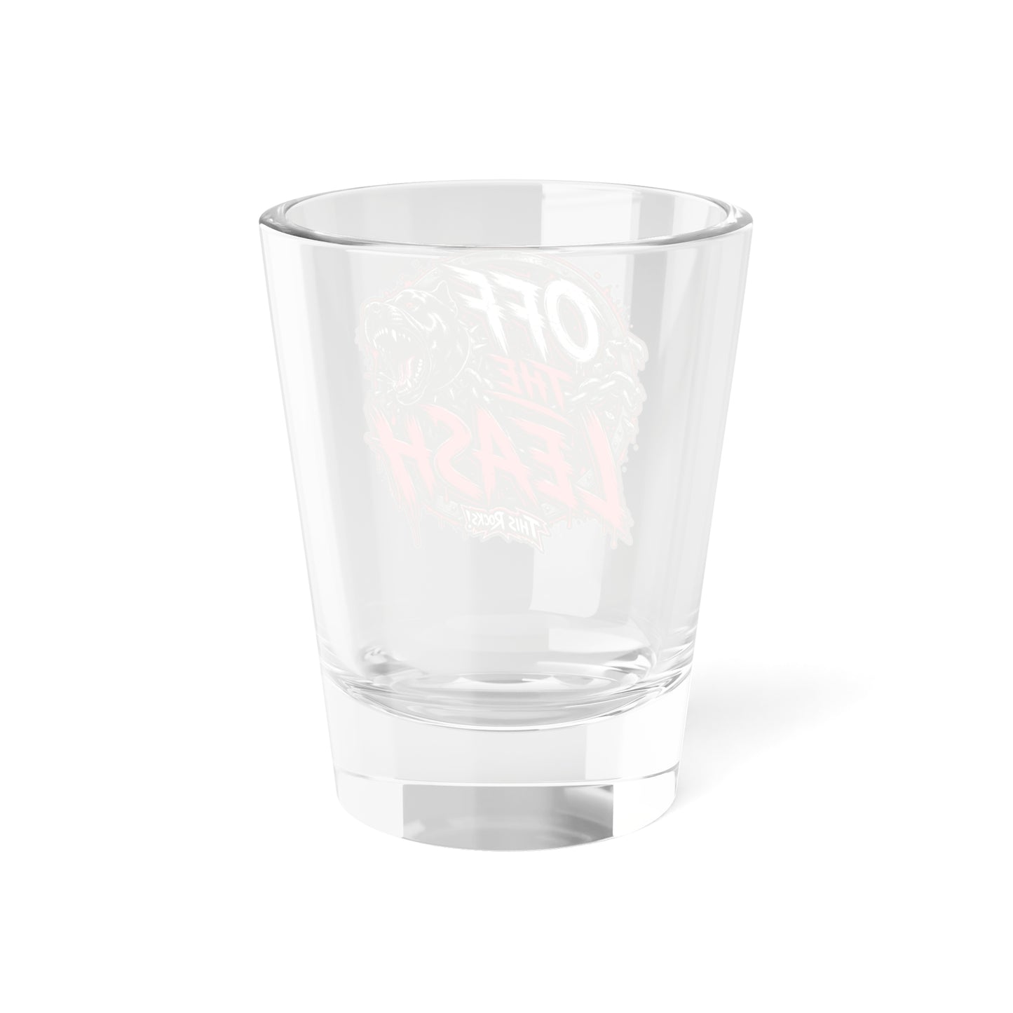 THIS ROCKS!™ "Off The Leash™" Shot Glass
