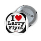 THIS ROCKS!™ "I Heart Larry Flynt™" Campaign Button