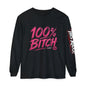 THIS ROCKS!™ "100% Bitch"™ Long Sleeve Tee