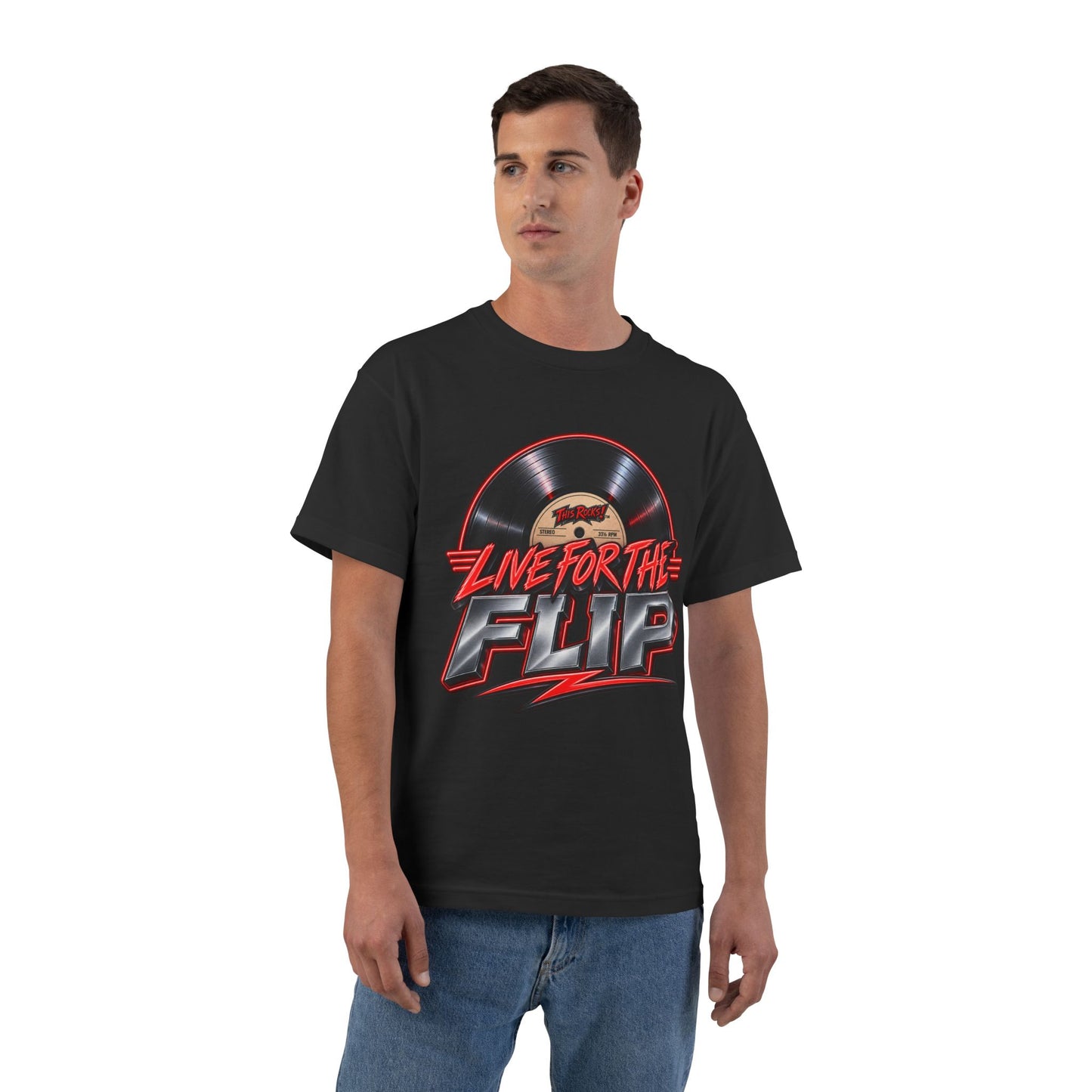 THIS ROCKS!™ "Live For The Flip™" T-Shirt