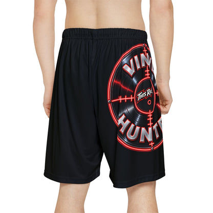 THIS ROCKS!™ "Vinyl Hunter™" Men's Sports Shorts